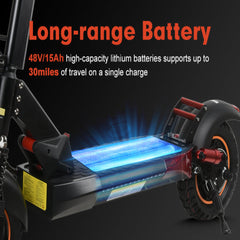 500W High-Power Adult Off Road E Portable Folding Electric Scooters