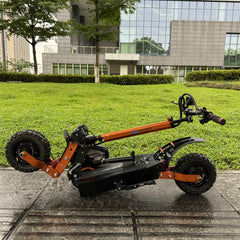6000W Off-Road Foldable E-Scooter with Dual Motors & 30Ah Battery