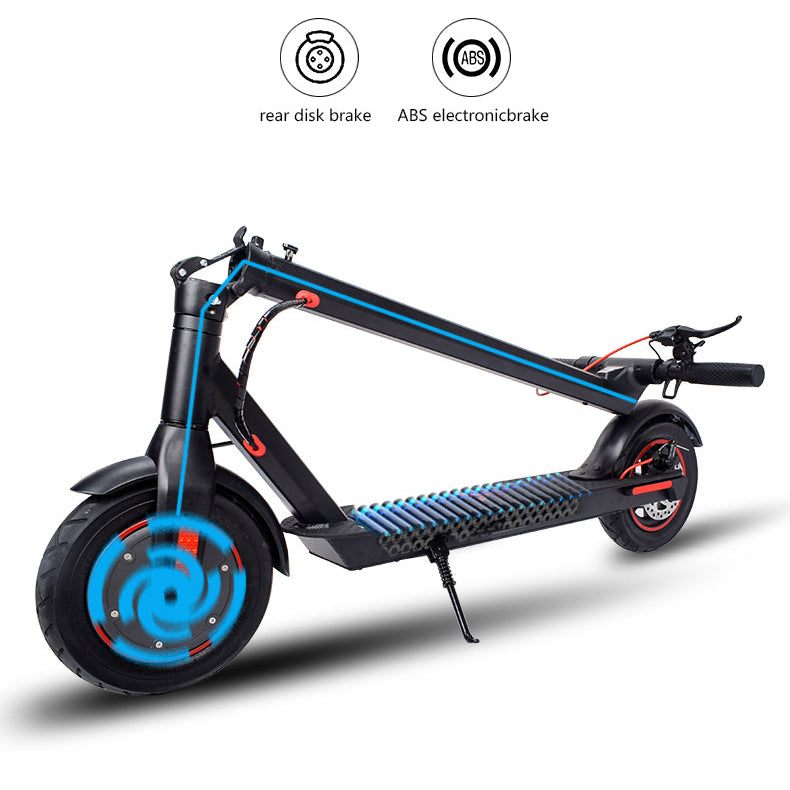 Electric Scooter 500W 10.5 Ah Foldable E Scooter for Adult Unisex