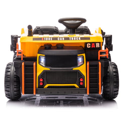 24V Two-seater Kids Ride on Electric Scooter W/parents Control,Seat Width 19.69in,400W Motor,Music,3.11-4.97MPH Speed.