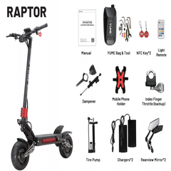 60V 250W Dual Motor Foldable Electric Scooter – 11 Inch Road E-Scooter