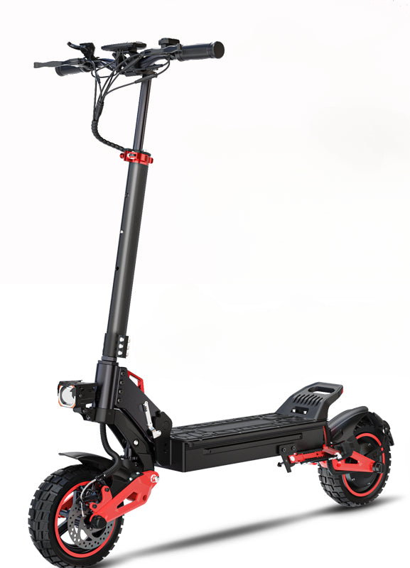48V 1600W Foldable Electric Scooter – 10 Inch Fat Tire High Speed