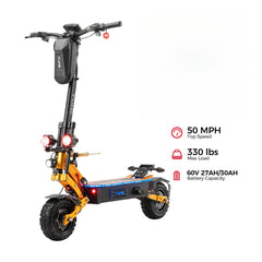60V Dual Motor Electric Scooter – 11 Inch Foldable High Power E-Scooter