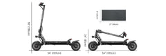 Smart 60V Electric Scooter – 11-Inch Fat Tire Foldable Two-Wheel E-Scooter for Adults