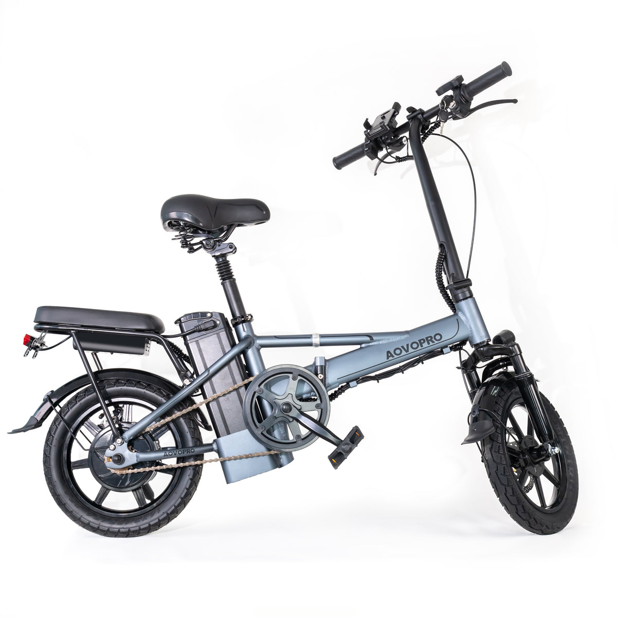 500W 48V Folding Electric Bike – 14 Inch 15.6Ah Mini Commuter Ebike