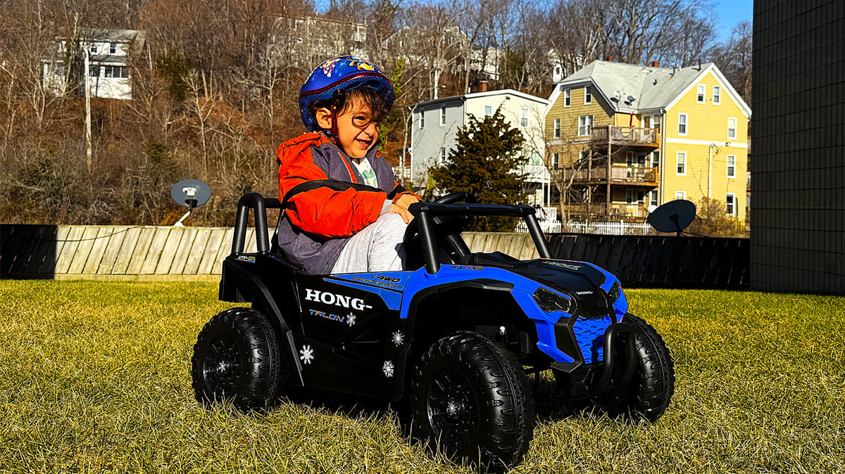 12V Electric Ride-On UTV for Kids – Remote Control Car Toy Ages 3–6