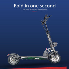 48V 2400W Dual Motor Electric Scooter – 60KM Long Range for Adults