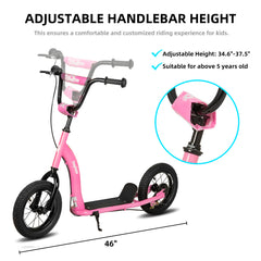 Lightweight Scooter for Kids 5+ – Teens &amp; Youth Kick Scooter