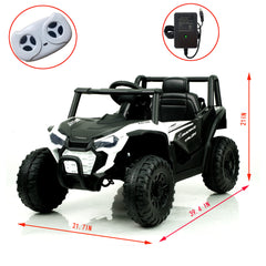 12V Electric Ride-On Car for Kids – Remote Control UTV Toy Ages 3–5