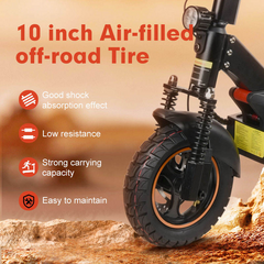 500W High-Power Adult Off Road E Portable Folding Electric Scooters