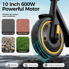 36V 15Ah Long Range Electric Scooter – High Capacity E-Scooter