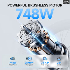 Electric Bike 26''*2.6inch Fat Tire 48V20A Electric Bike 500W City Bike Ebike