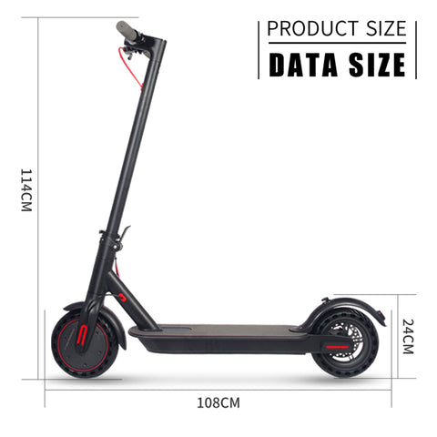 High Quality Electric Scooter 350W 36V – 8.5 Inch Tire 35KM Range