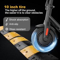 350W Foldable Electric Scooter – 10 Inch Adjustable Height for Adults