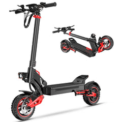 11" 1600W Electric Scooter for Adults – Foldable, 18Ah Battery