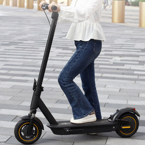 Dual Suspension Dual Brake 10 inch Tyre Foldable E-Scooter With App 500W 14.5Ah Battery