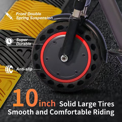 HEZZO G20 500W Electric Scooter – 36V Lithium Battery, LED Light